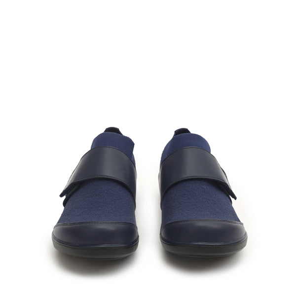 Clearance Alegria Navy Blue Multi Qwik Shoes