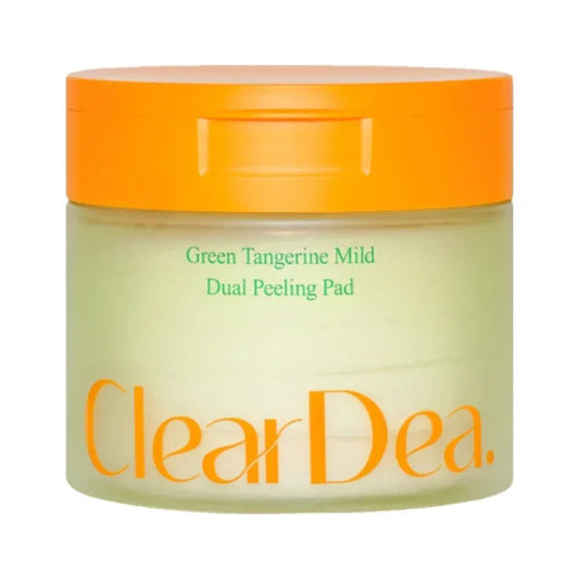 [ClearDea] Green Tangerine Mild Dual Peeling Pad 140ml 50EA - Ballagrio