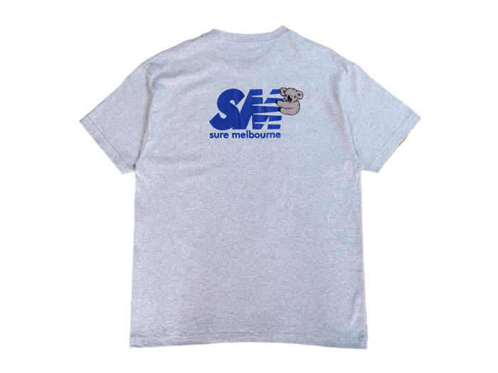 Clippy T - Athletic Heather / Navy