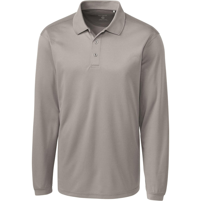 Clique Long Sleeve Ice Pique Polo