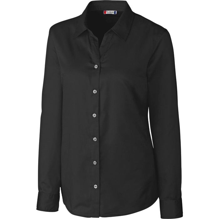 Clique Women's Avesta Long Sleeve Stain Resistant Twill