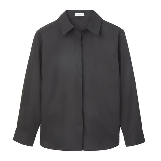 CULTIVATION Collared Shirt (Black) | Isetan KL Online Store