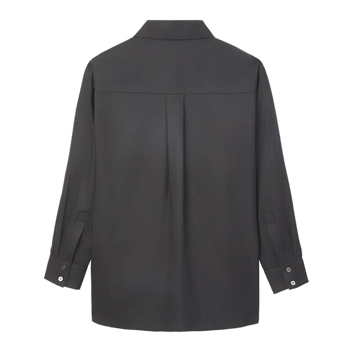 CULTIVATION Collared Shirt (Black) | Isetan KL Online Store