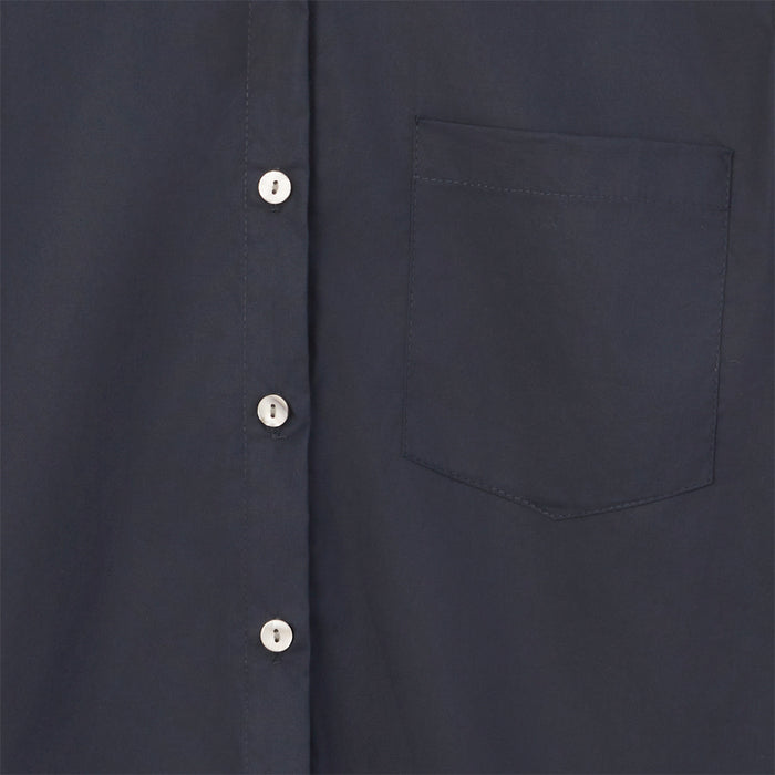 CULTIVATION Collared Shirt (Navy) | Isetan KL Online Store