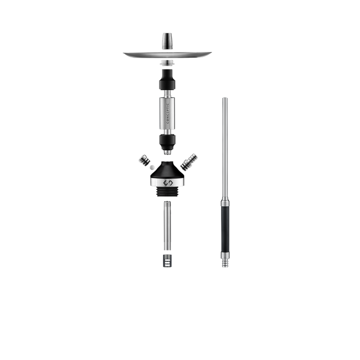Conceptic Design Smart Steel Hookah - Without Base