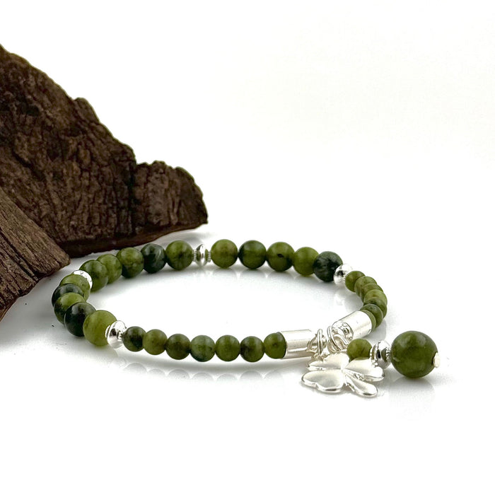 Connemara Horseshoe Bracelet - Shamrock