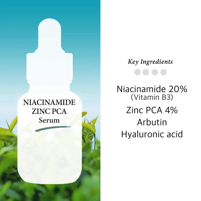 [Cos De BAHA] NZ Niacinamid 20% + Zink PCA 4% Serum 30ml - Ballagrio