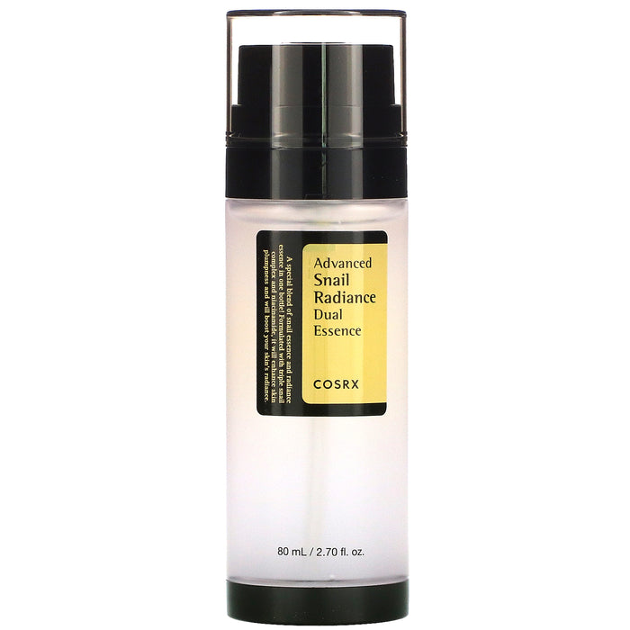 COSRX Advanced Snail Radiance Dual Essence اسنس بهلام الحلزون