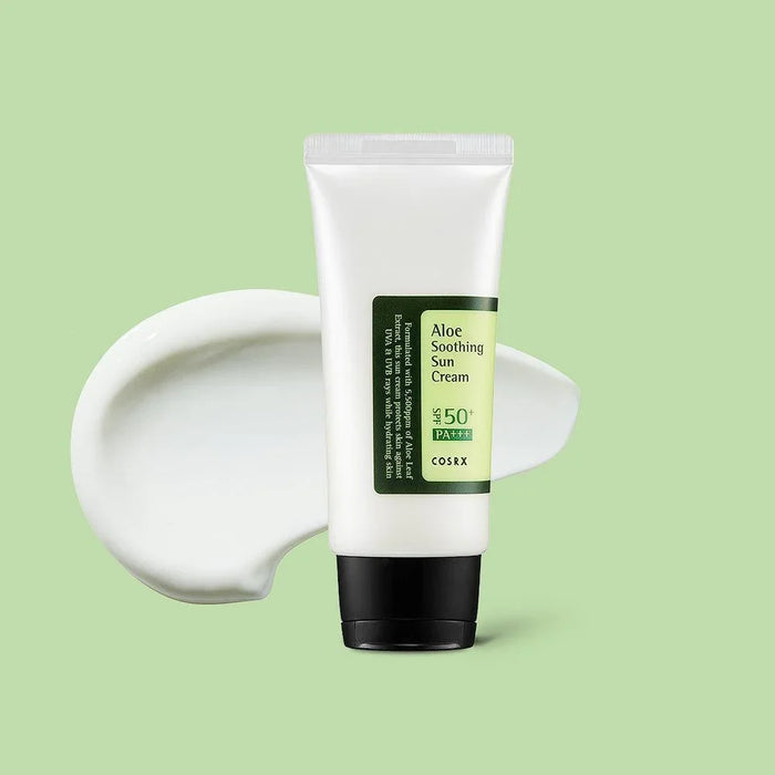 [COSRX] Aloe Soothing Sun Cream SPF 50+ PA+++ 50ml - Ballagrio