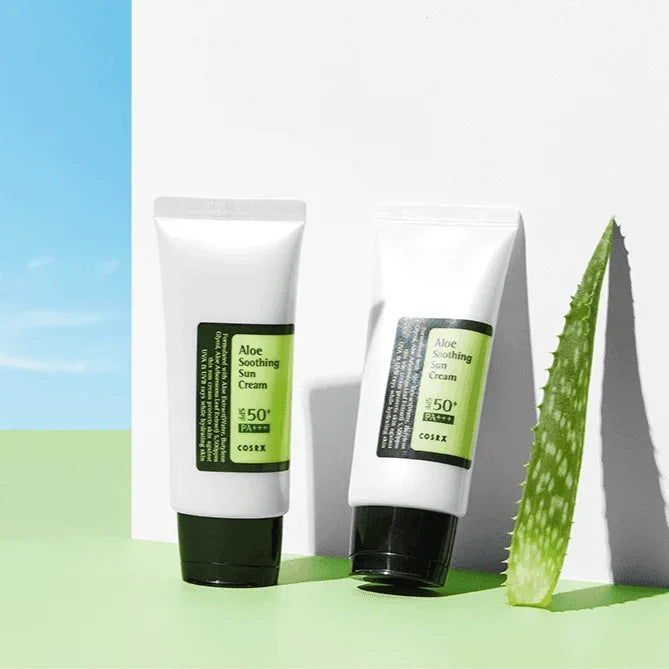 [COSRX] Aloe Soothing Sun Cream SPF 50+ PA+++ 50ml - Ballagrio