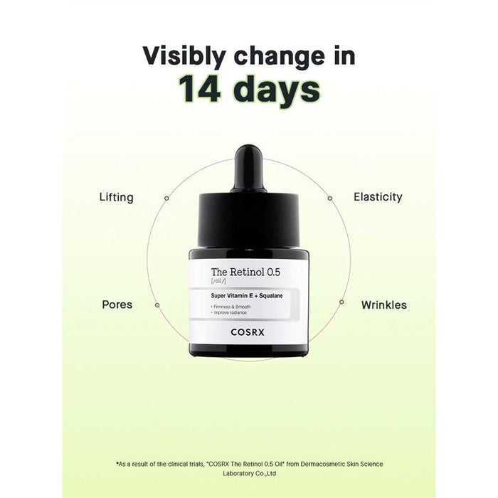 COSRX The retinol 0.5 oil 20ml (Expiry : 30/01/2027)