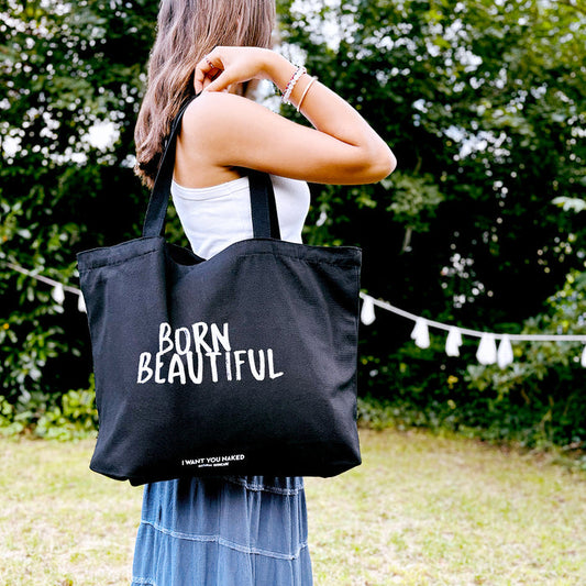 Cotton Bag "Born Beautiful"