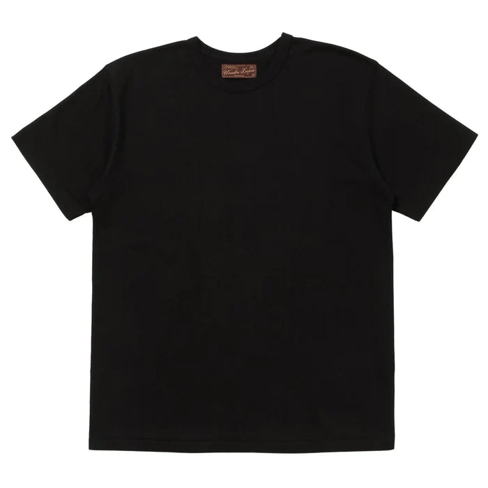 Crewneck T-shirt - Ultimate Pima Tsuriami - Black by Wonder Looper