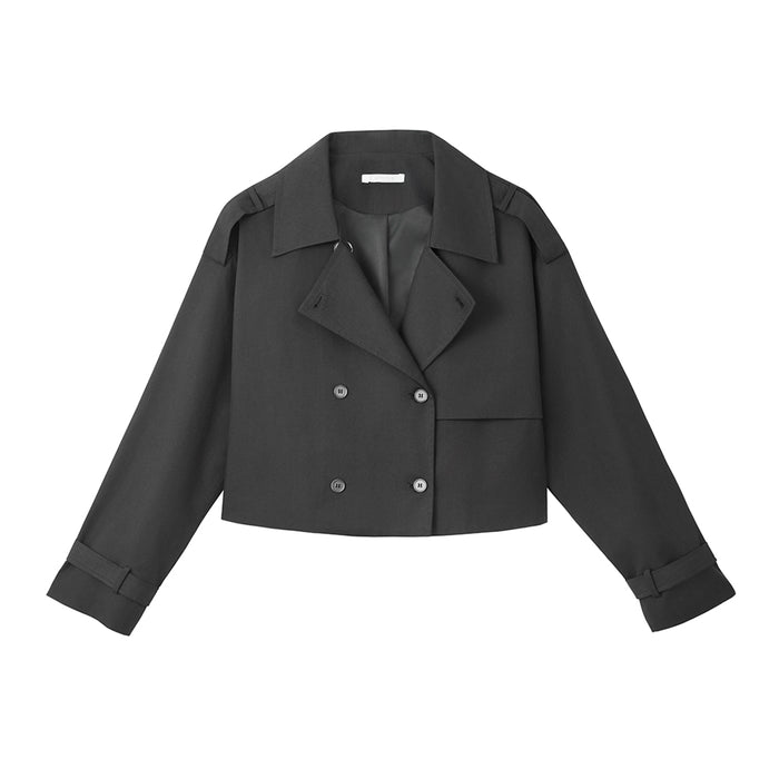 CULTIVATION Crop Top Blazer (Black) | Isetan KL Online Store