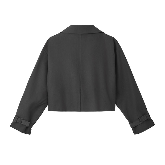 CULTIVATION Crop Top Blazer (Black) | Isetan KL Online Store