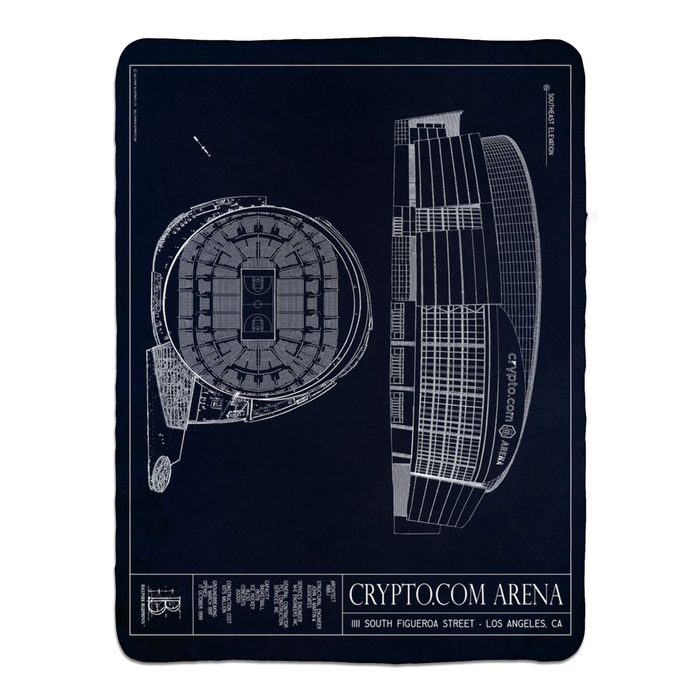 Crypto.com Arena Fleece Sherpa Blankets