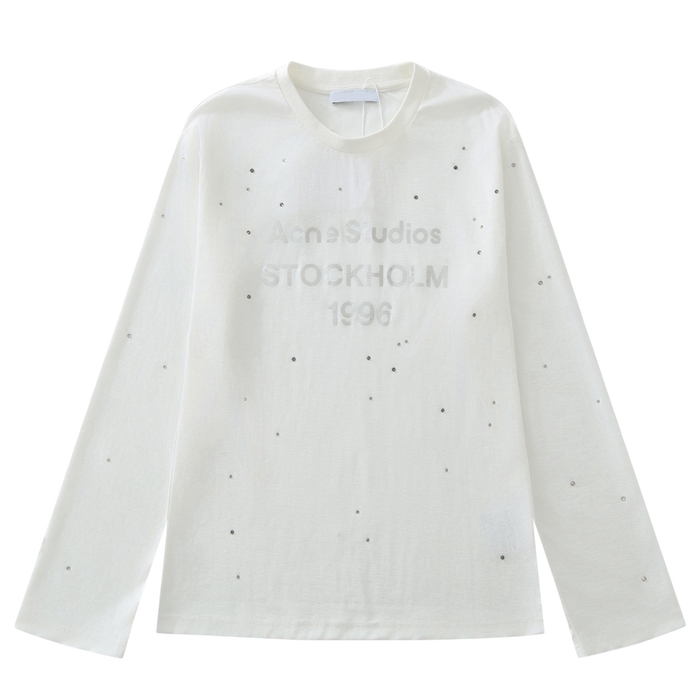 Crystal-embellished cotton-blend top