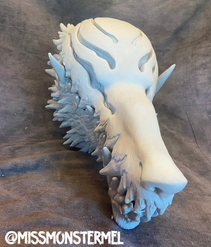 CUSTOM ORDER- TOP/EARS**FLUXWOLF BLANK MASK KIT PREORDER **1-3 MONTH PRODUCTION TIME**