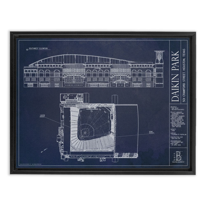 Framed Canvas - Small - Black
