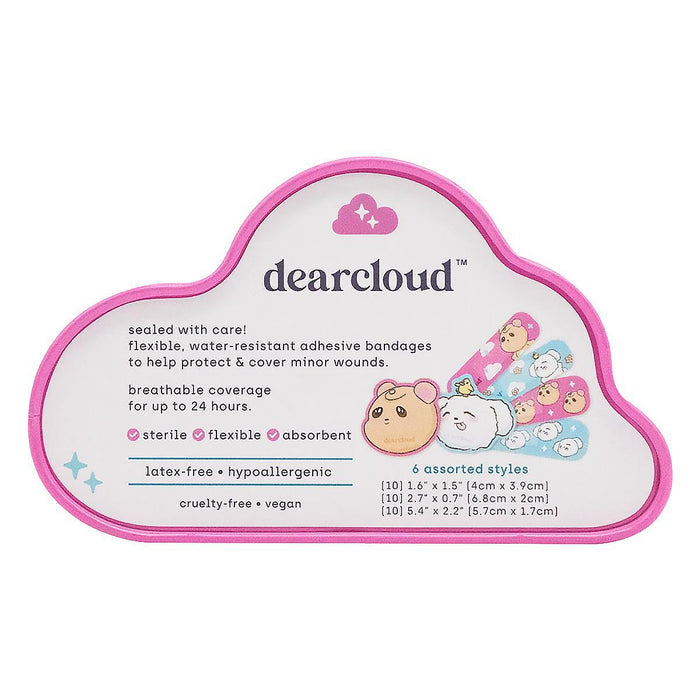 Dearcloud Comfort Bandages with Reusable Tin 30 pcs