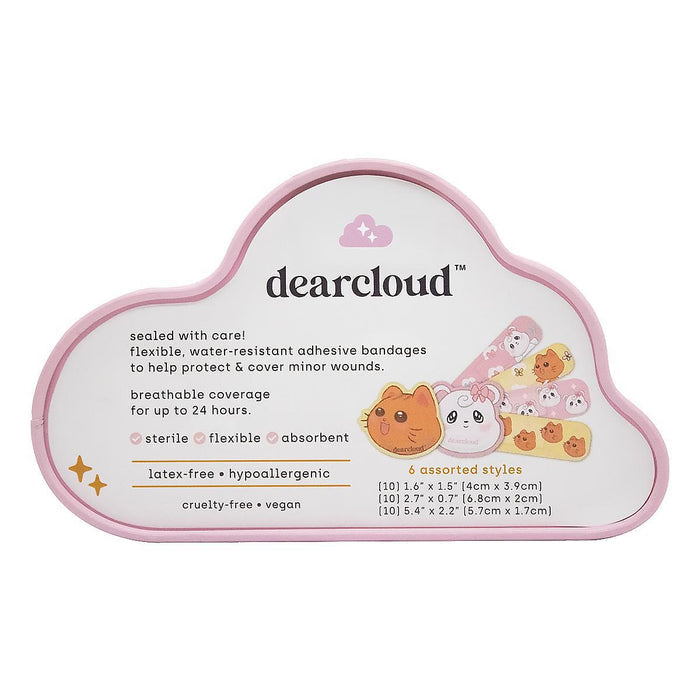 Dearcloud Comfort Bandages with Reusable Tin 30 pcs
