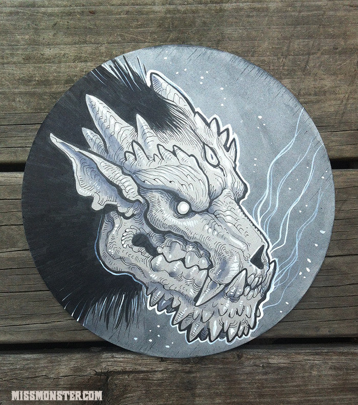 DEMON A- ORIGINAL INK DRAWING