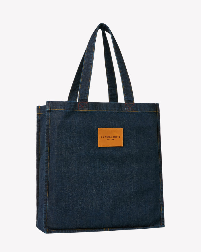 Serena Bute London | Tote Bag | Dark Denim