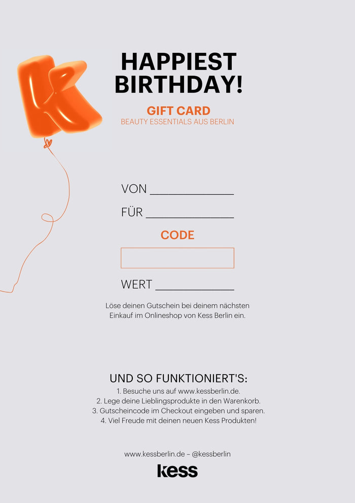 Vorlage zum Ausdrucken: fröhliches Design zum Geburtstag