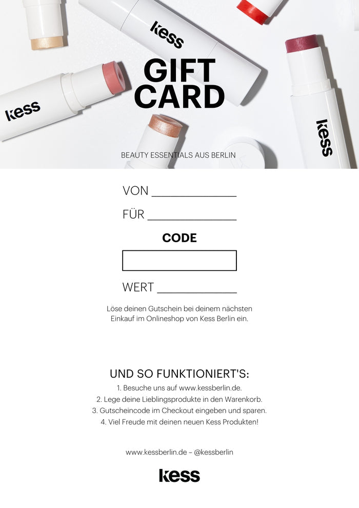 Vorlage zum Ausdrucken: stilvolles Kess Design für jeden Anlass