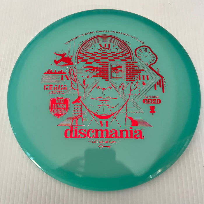 Glow Teal/Red Shatter Stamp/173g