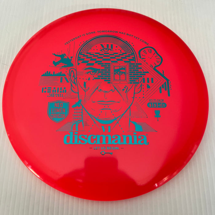 Glow Red/Dark Teal Stamp/174g