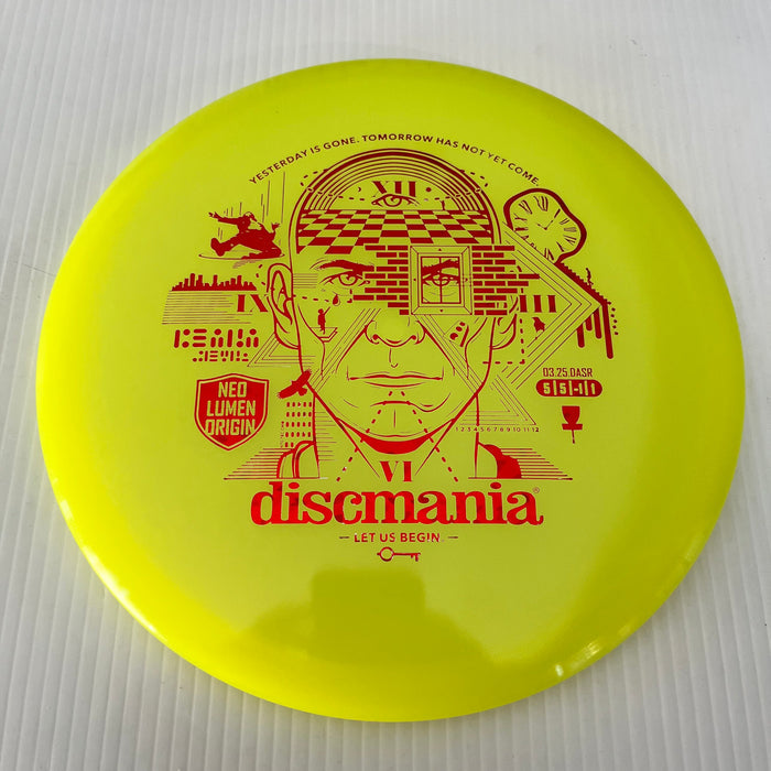 Discmania HSCo Time Stamp Evolution NEO Lumen Glow Origin 5/5/-1/1