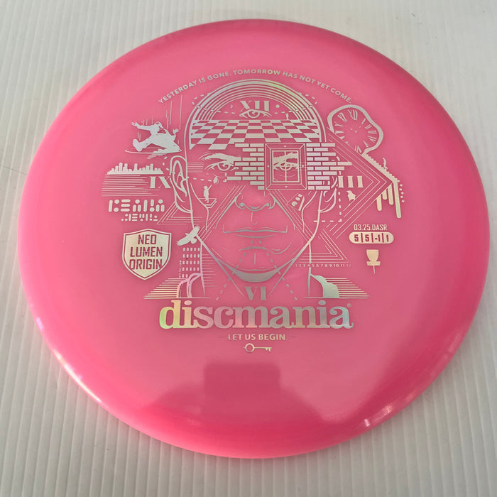 Discmania HSCo Time Stamp Evolution NEO Lumen Glow Origin 5/5/-1/1