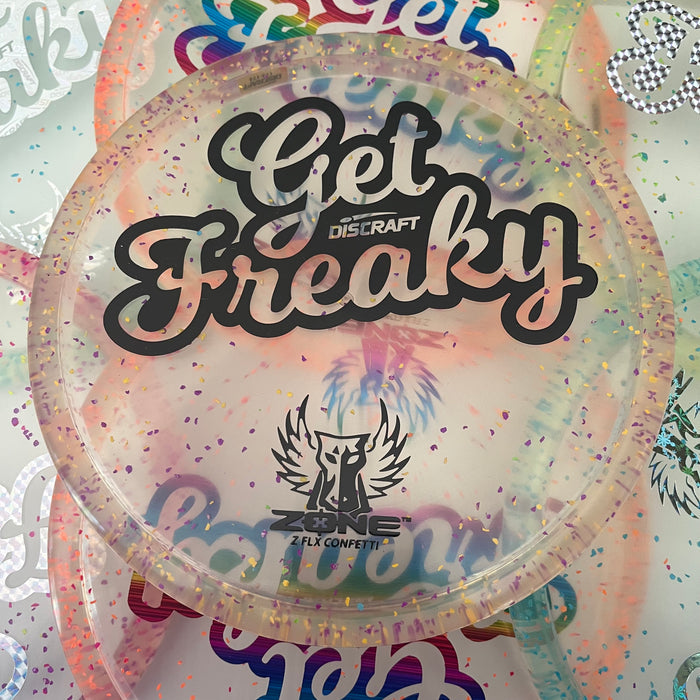 Discraft 2025 Brodie Smith Get Freaky Z FLX Confetti Zone 4/3/0/3