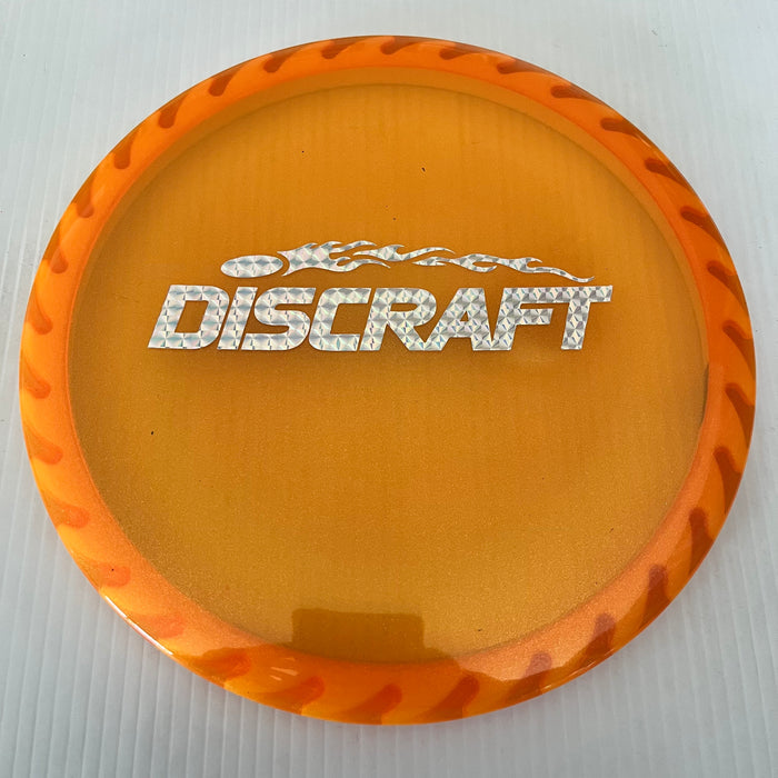 Orange & White/Silver Holo Shatter Stamp/177+g 11
