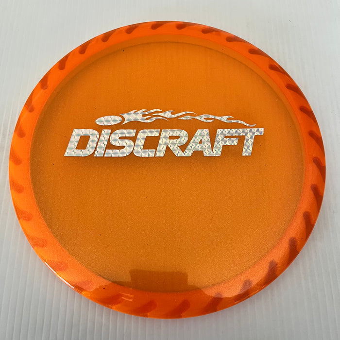 Orange & White/Silver Holo Shatter Stamp/177+g 15