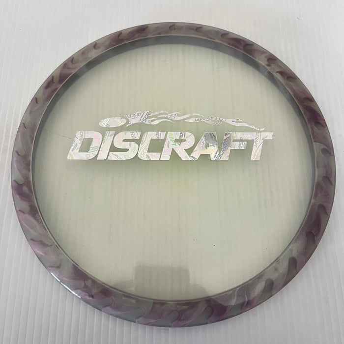 Lavender & Clear/Silver Discraft Stamp/177+g 25