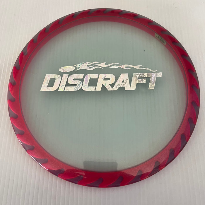 Hot Pink & Clear/Silver Discraft Stamp/173-174g 29