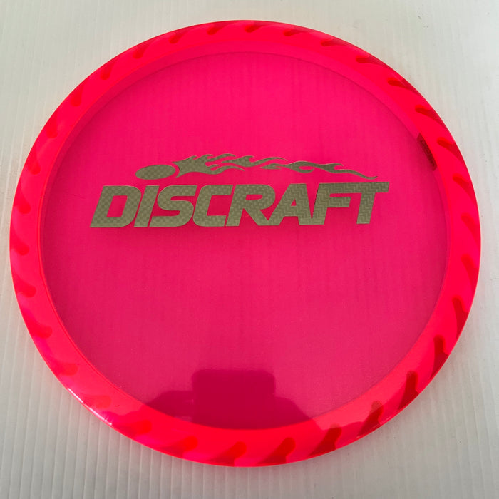 Hot Pink & White/Silver Carbon Stamp/175-176g 55