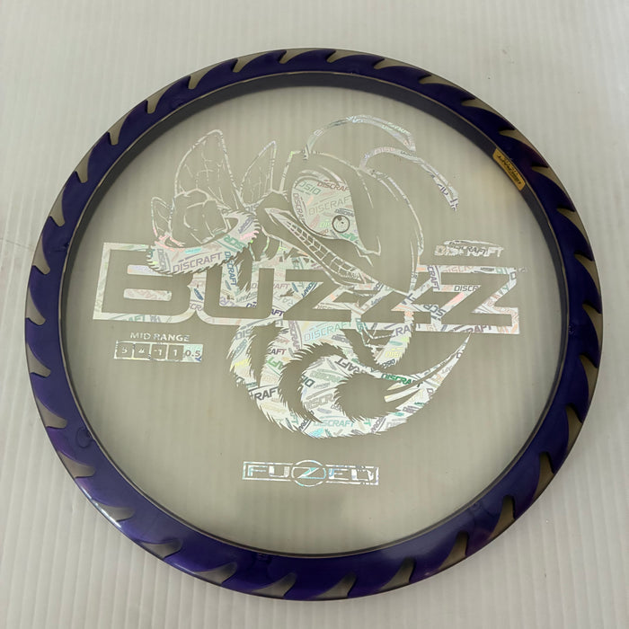 Clear & Purple/Silver Holo Discraft Stamp/175-176g 71