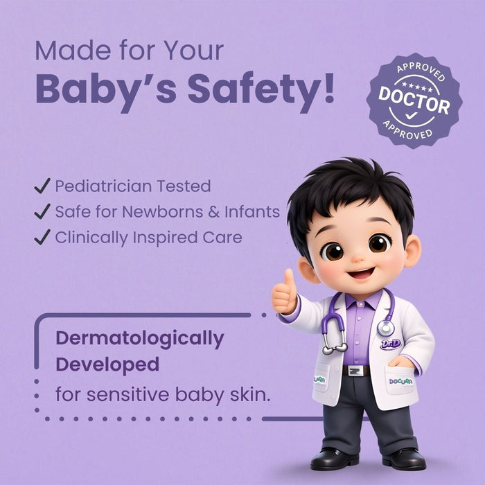 pediatrician recommended baby lotion