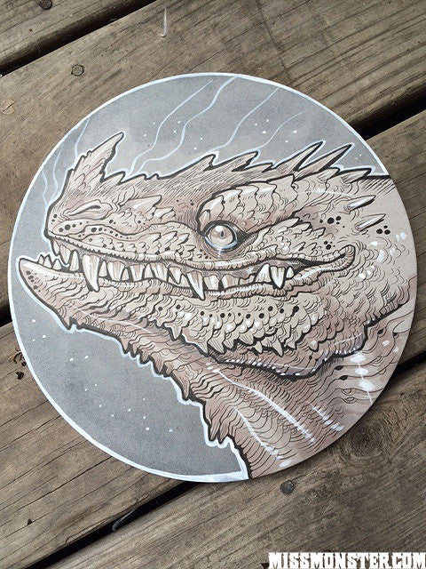 DRAGON ORIGINAL INK DRAWING
