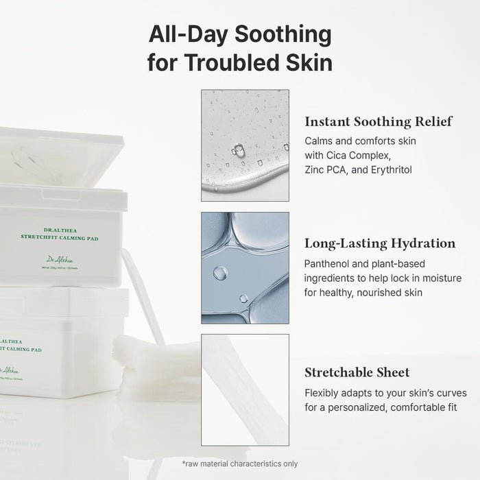 Dr.Althea Stretchfit Calming Pads 50 pads