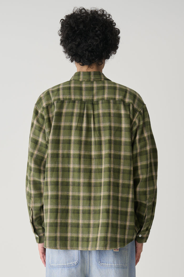 Duty Plaid Long Sleeve Shirt - Forest