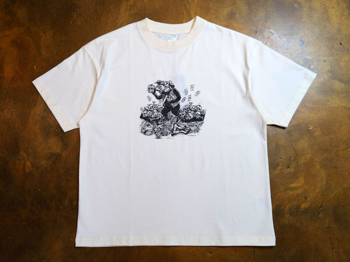 Eat The Rich Tee - Vanilla