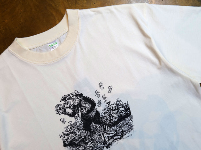 Eat The Rich Tee - Vanilla