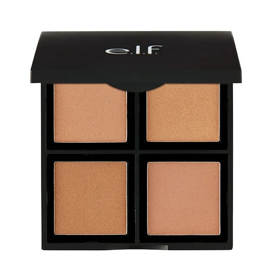 ELF Cream Contour Palette 83319 bronzed beauty 4 Colors  باليت الكونتور من ايلف