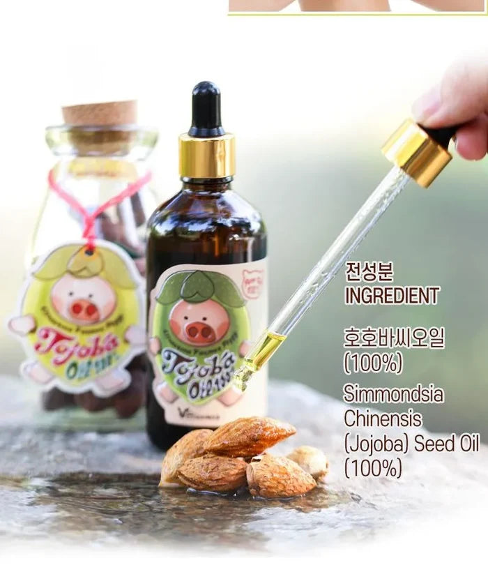 ELIZAVECCA Farmer Piggy Jojoba Oil 100% زيت الجوجوبا النقي من اليزافيكا