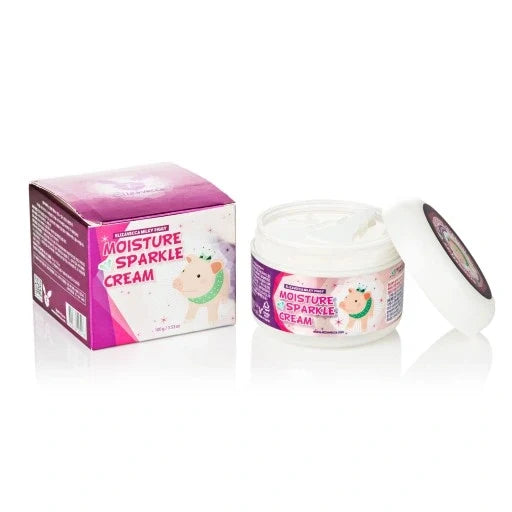 Elizavecca Milky Piggy Moisture Sparkle Cream كريم ترطيب واضاءة البشرة بالكاميليا