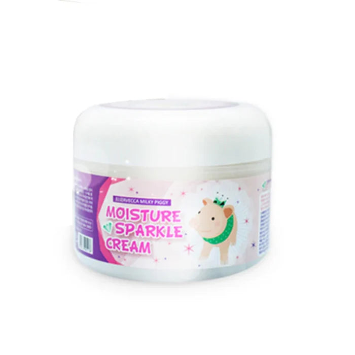 Elizavecca Milky Piggy Moisture Sparkle Cream كريم ترطيب واضاءة البشرة بالكاميليا
